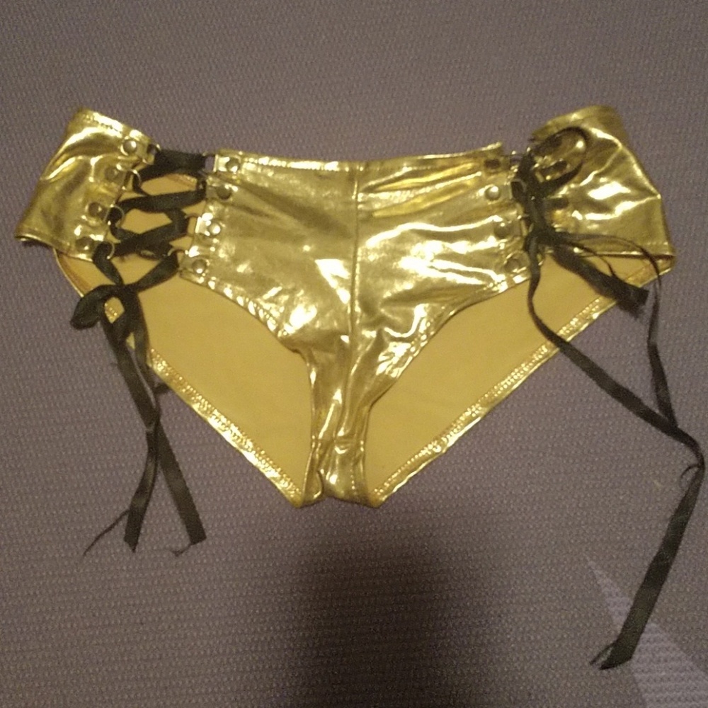 Gold Tie-up undies